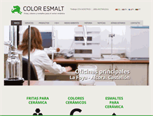 Tablet Screenshot of coloresmalt.com